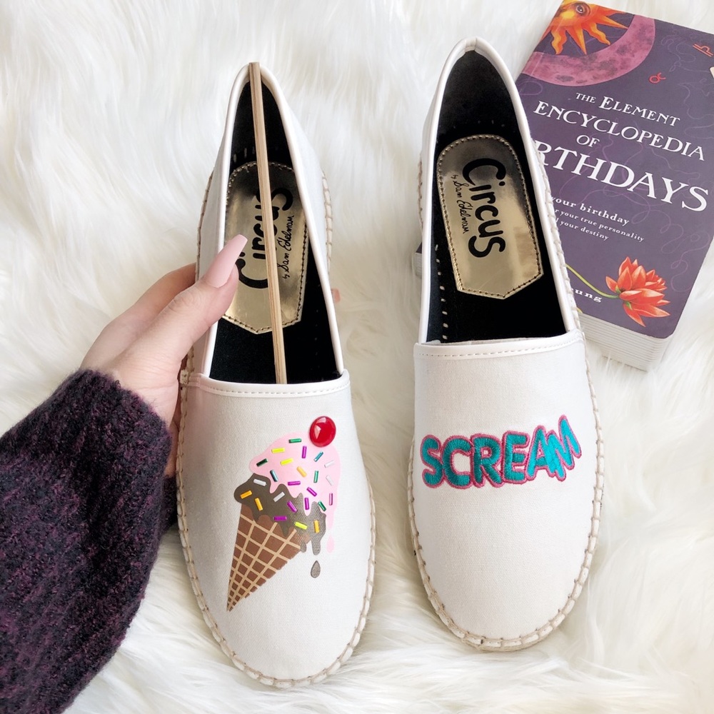 CIRCUS SAM EDELMAN Leni Ice Cream Espadrille Flats